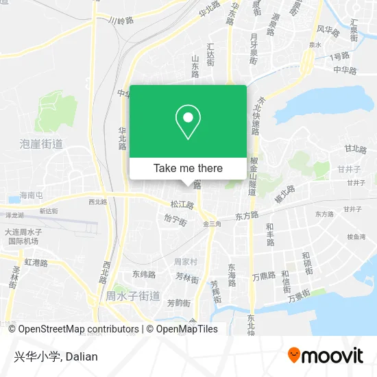 兴华小学 map