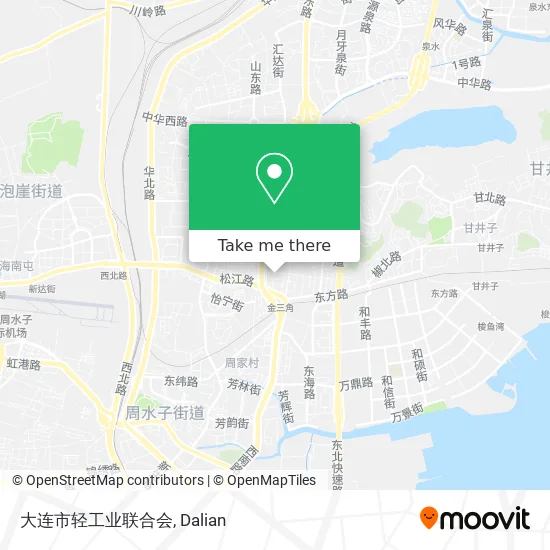 大连市轻工业联合会 map