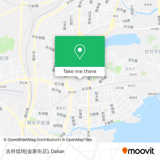 吉祥馄饨(金家街店) map
