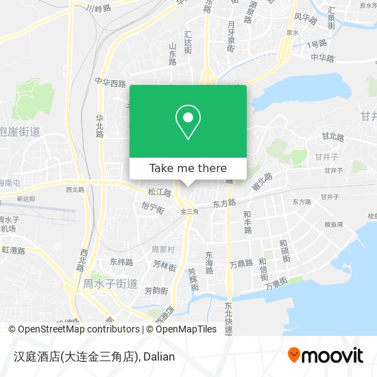 汉庭酒店(大连金三角店) map