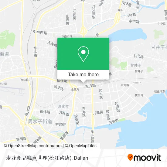 麦花食品糕点世界(松江路店) map