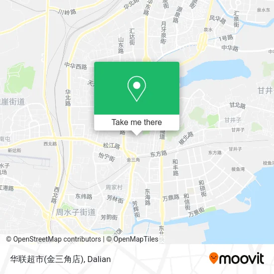 华联超市(金三角店) map