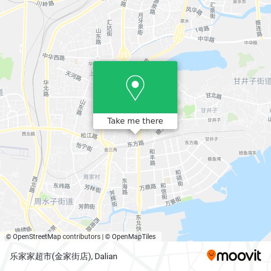 乐家家超市(金家街店) map
