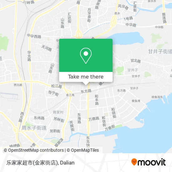 乐家家超市(金家街店) map