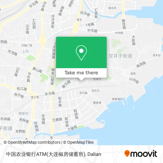 中国农业银行ATM(大连椒房储蓄所) map