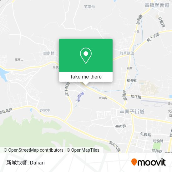 新城快餐 map
