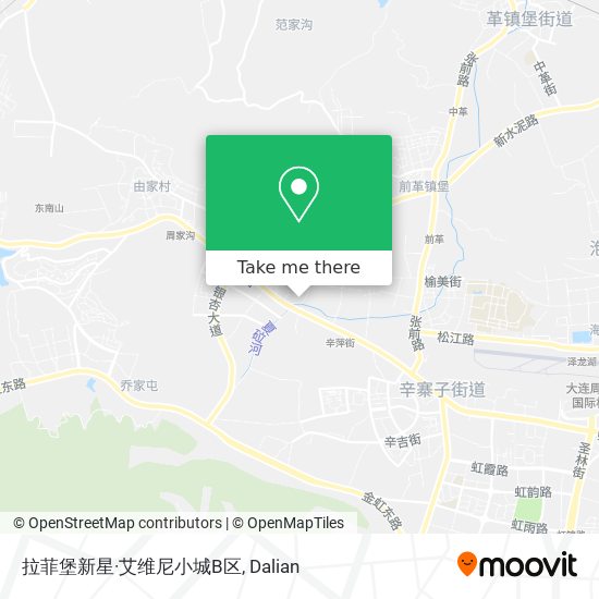 拉菲堡新星·艾维尼小城B区 map
