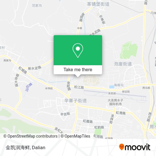 金凯润海鲜 map