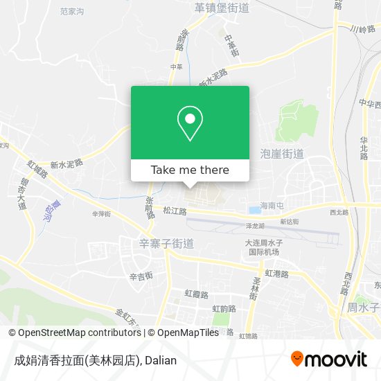 成娟清香拉面(美林园店) map