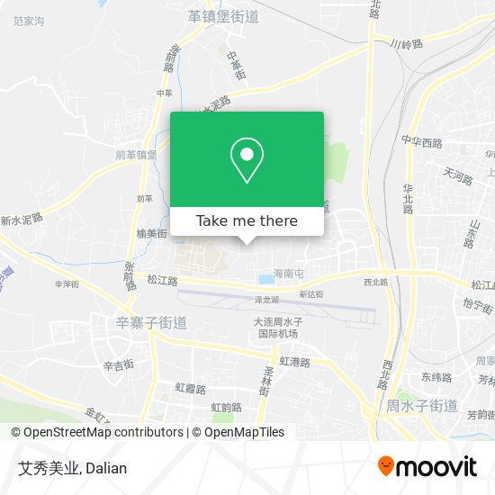 艾秀美业 map