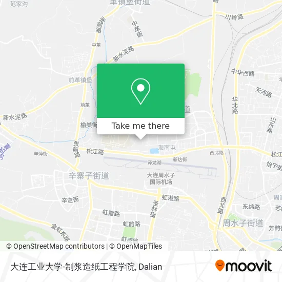 大连工业大学-制浆造纸工程学院 map