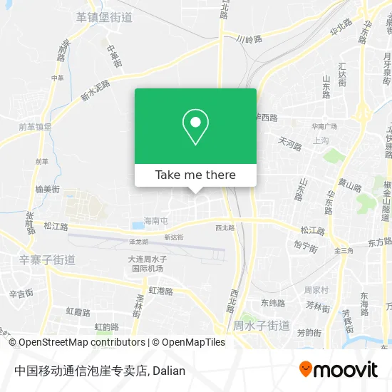 中国移动通信泡崖专卖店 map