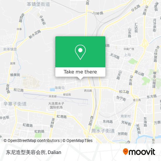 东尼造型美容会所 map
