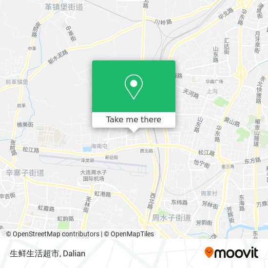 生鲜生活超市 map