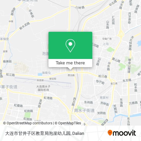 大连市甘井子区教育局泡崖幼儿园 map