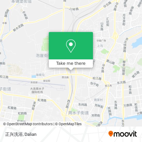 正兴洗浴 map