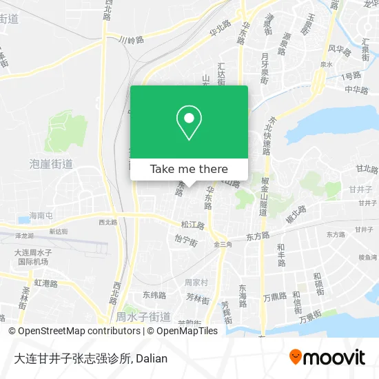 大连甘井子张志强诊所 map
