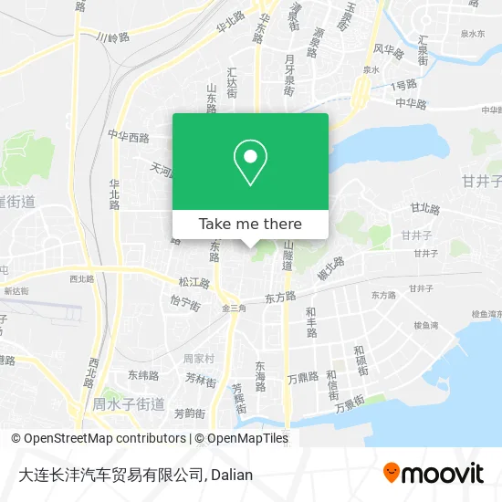 大连长沣汽车贸易有限公司 map