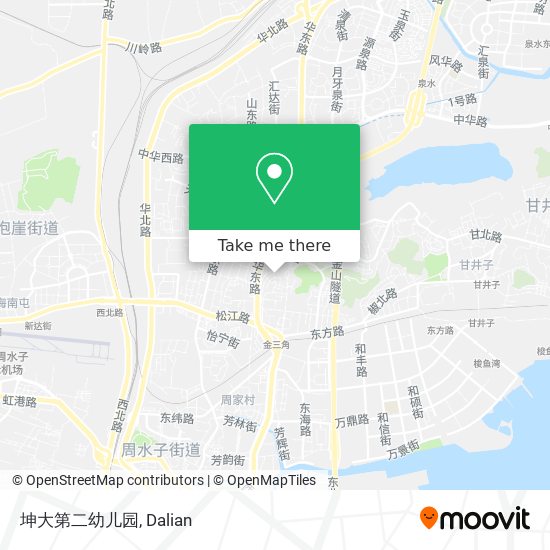 坤大第二幼儿园 map