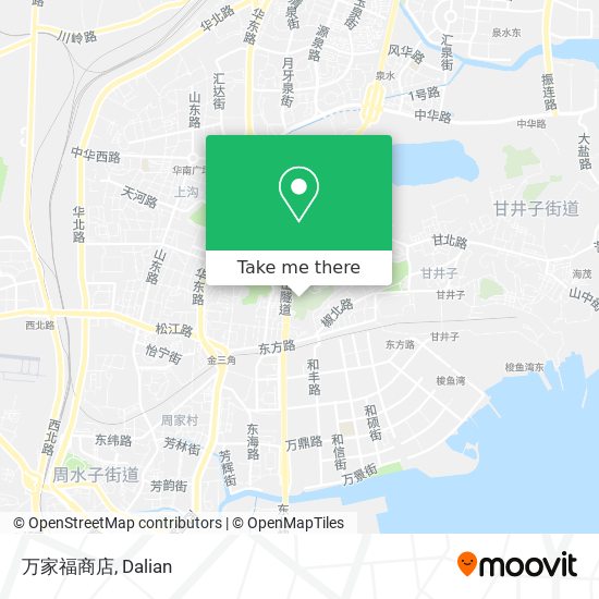 万家福商店 map