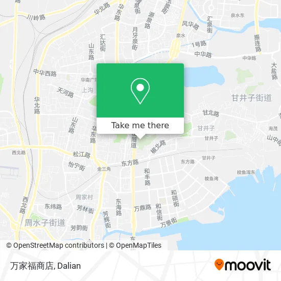 万家福商店 map