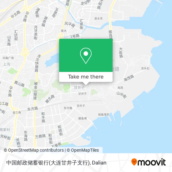 中国邮政储蓄银行(大连甘井子支行) map