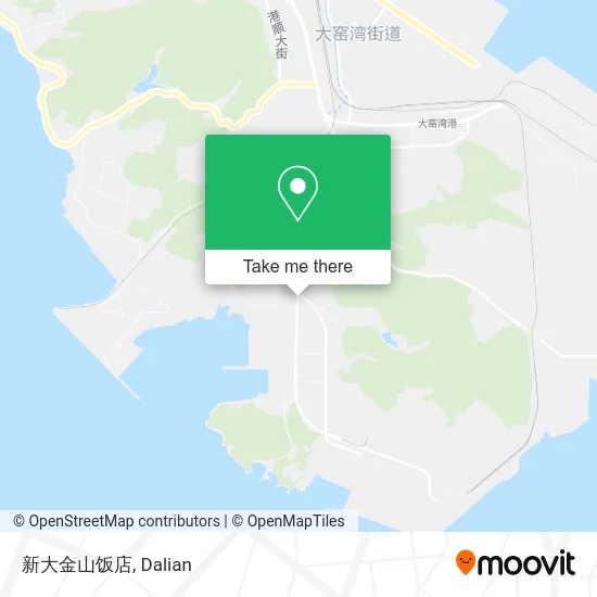新大金山饭店 map