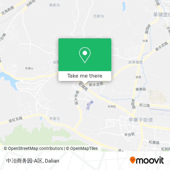 中冶商务园-A区 map