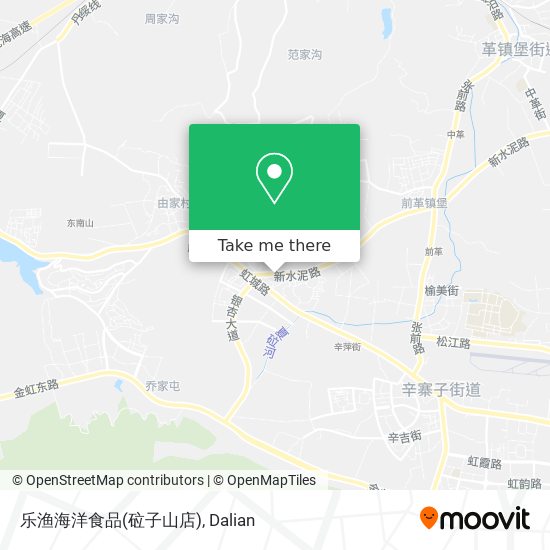 乐渔海洋食品(砬子山店) map