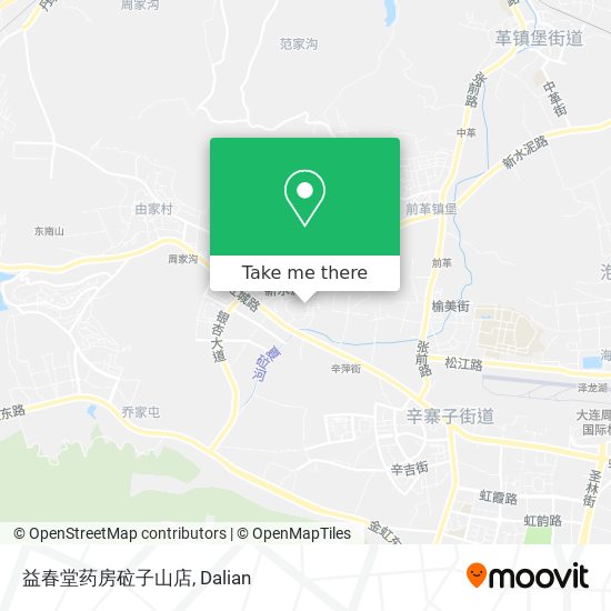 益春堂药房砬子山店 map