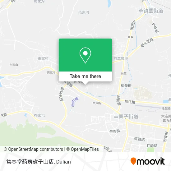 益春堂药房砬子山店 map