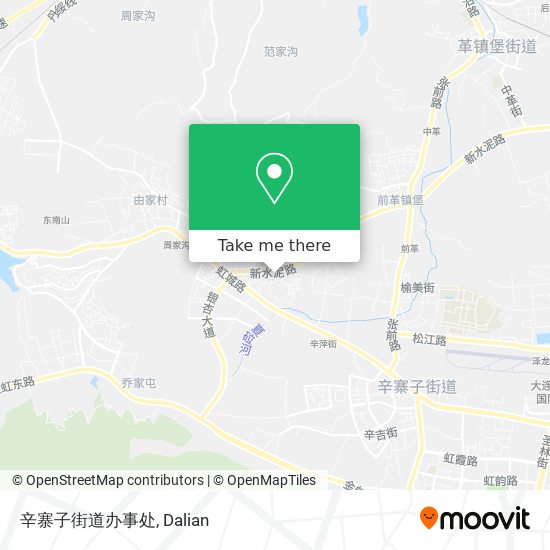 辛寨子街道办事处 map