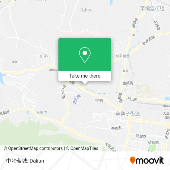 中冶蓝城 map