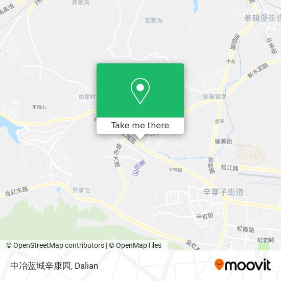 中冶蓝城辛康园 map