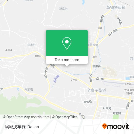 滨城洗车行 map