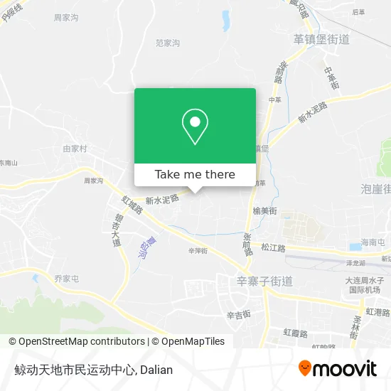鲸动天地市民运动中心 map