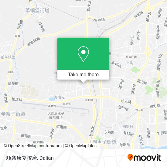 顺鑫康复按摩 map