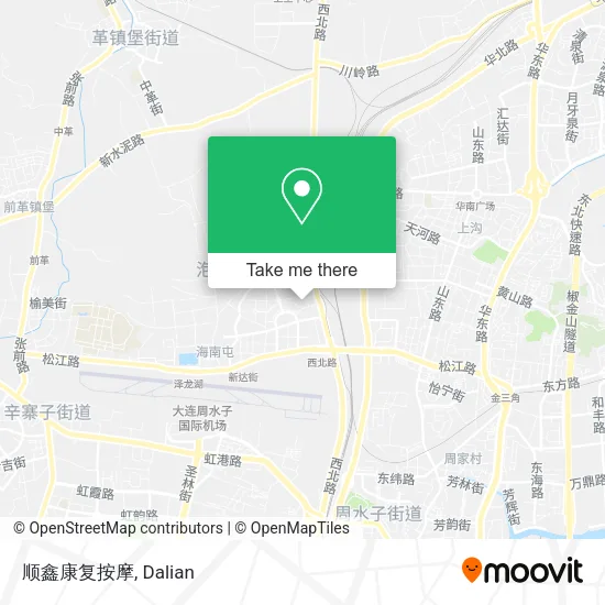 顺鑫康复按摩 map