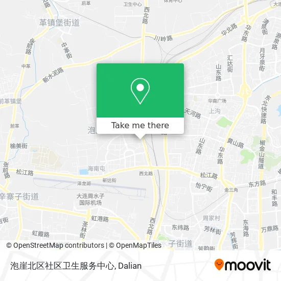泡崖北区社区卫生服务中心 map