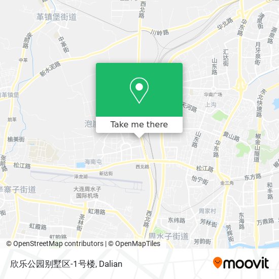 欣乐公园别墅区-1号楼 map