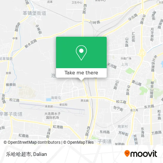 乐哈哈超市 map