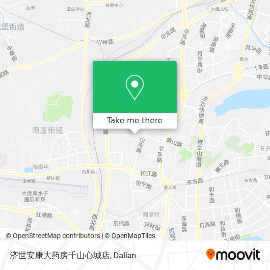 济世安康大药房千山心城店 map