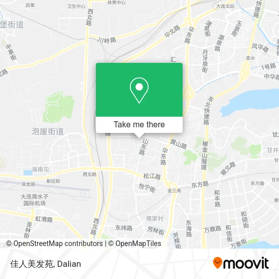 佳人美发苑 map