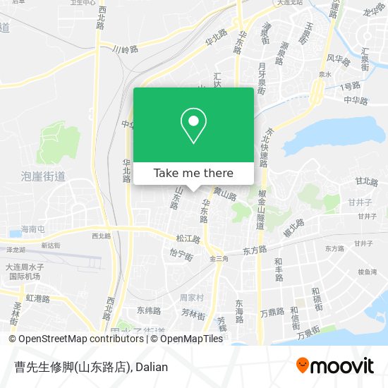 曹先生修脚(山东路店) map
