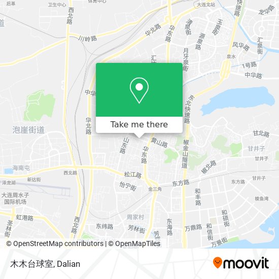 木木台球室 map