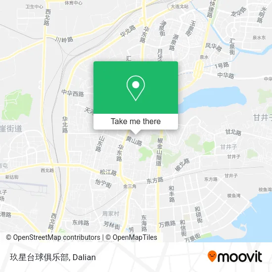 玖星台球俱乐部 map