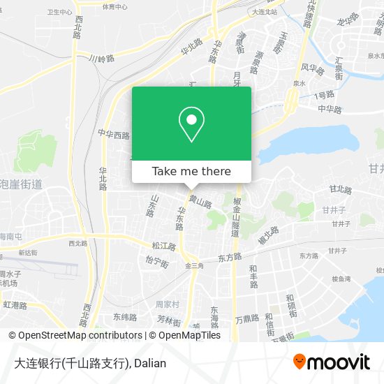 大连银行(千山路支行) map