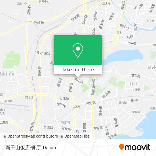 新千山饭店-餐厅 map