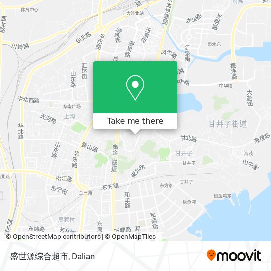 盛世源综合超市 map