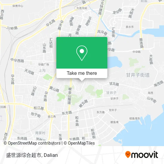 盛世源综合超市 map